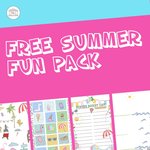 Summer Fun Activity Pack. #freehomeschooldeals. #fhdhomeschoolers #freesummeractivitypack #summergames #freesummerprintables