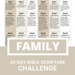 FREE 30-Day Family Prayer Challenge. #freehomeschooldeals #fhdhomeschoolers #familyprayerchallenge #prayerchallenge #prayingforfamily