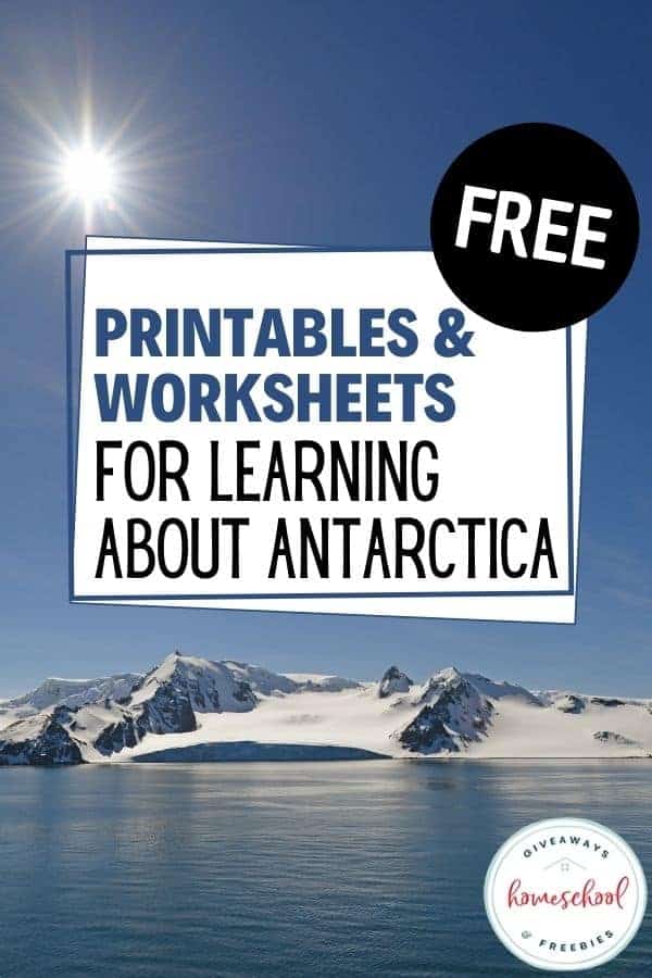 Free Learning Resources about Antarctica. #freehomeschooldeals #fhdhomeschoolers #studyingactarctica #antarcticaworksheets #antarcticaunitstudy