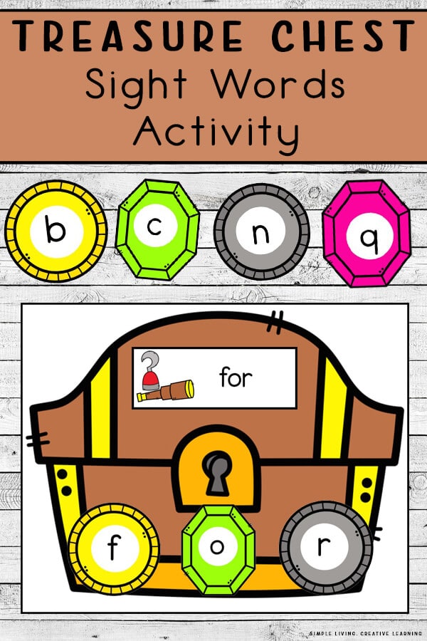 Kindergarten Sight Word Activity. #freehomeschooldeals #fhdhomeschoolers #kindergartenactivity #studyingsightwords #freesightwordsactivity
