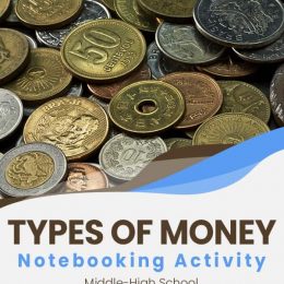 Types of Currency FREE Notebooking. #freehomeschooldeals #fhdhomeschoolers #typesofcurrency #moneyaroundtheworld #worldmoneynotebooking