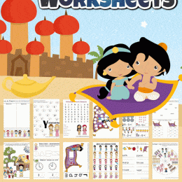 Free Preschool Princess Worksheets. #freehomeschooldeals #fhdhomeschoolers #princesspreschoolworksheets #freeprincessworksheets #freepreschoolprintables