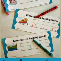 FREE Spelling Practice for Kindergarten. #freehomeschooldeals #fhdhomeschoolers #kindergartenspelling #kindergartenspellingpractice #spellingpractice