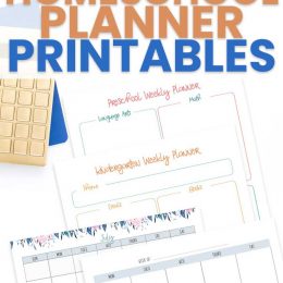 Pretty Homeschool Planning Pages. #freehomeschooldeals #fhdhomeschoolers #freeplanningpages #freehomeschoolplanner #freeprintableplanner