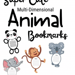 Free Animal Bookmarks for Kids. #freehomeschooldeals #fhdhomeschoolers #freekidsbookmarks #bookmarksforkids #printablebookmarks