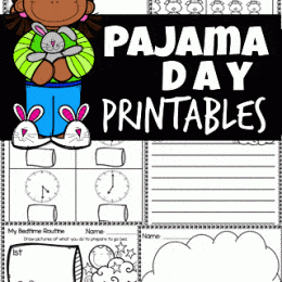Free Printables for Pajama Day