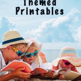 Beach-Themed Worksheets and Activities. #freehomeschooldeals #fhdhomeschoolers #freesummerworksheets #summerlearningactivities #freebeachworksheets