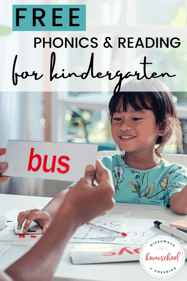 Kindergarten Phonics and Reading Activities. #freehomeschooldeals #fhdhomeschoolers #freephonicsresources #kindergartenphonics #learningphonics