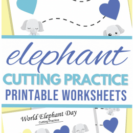Free Preschool Cutting Practice Pages. #freehomeschooldeals #fhdhomeschoolers #preschoolcuttingpractice #learningtousescissors #cuttingpracticepages