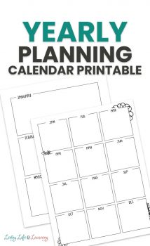 Homeschool Year Planning Calendar | Free Homeschool Deals