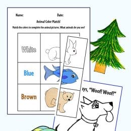 free Animal Themed Printables for preschool