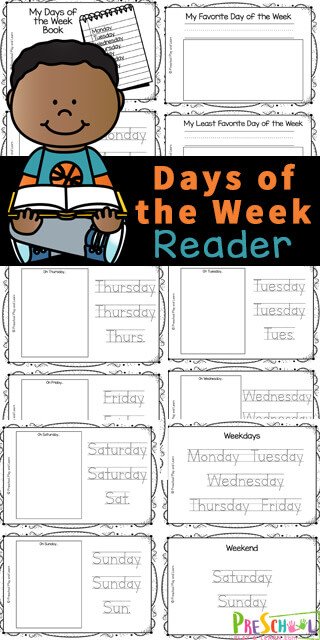 Days of the Week Activity. #freehomeschooldeals #fhdhomeschoolers #learningthedaysoftheweek #daysoftheweekworksheets #daysoftheweekactivity
