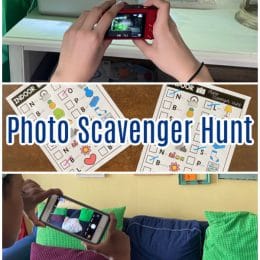 Photo Scavenger Hunt for Kids. #freehomeschooldeals #fhdhomeschoolers #learningtousecameras #photoscavengerhunt #indoorscavengerhunt