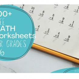 Math Practice Worksheets Collection. #freehomeschooldeals #fhdhomeschoolers #mathworksheets #freemathpractice #freemathactivities