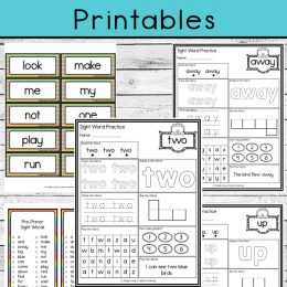 Sight Word Worksheet Pack. #freehomeschooldeals #fhdhomeschoolers #learningaboutsightwords #sightwordworksheets #sightwordactivities