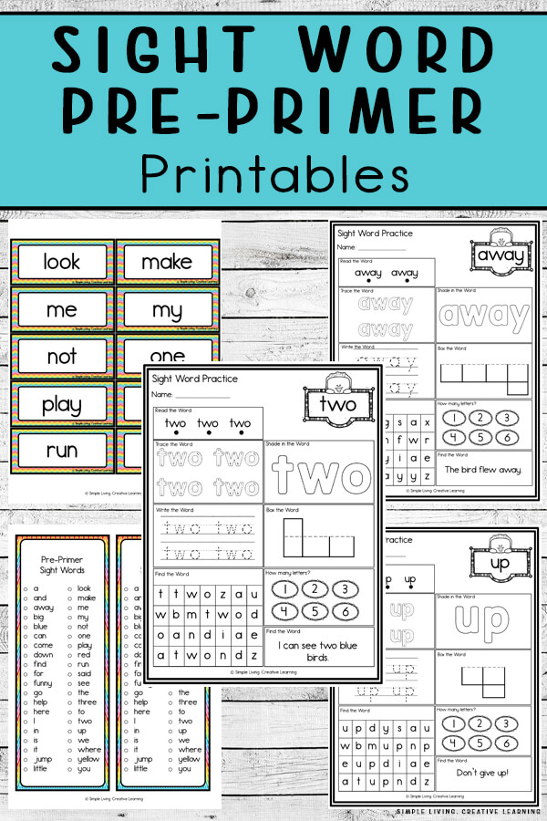 Sight Word Worksheet Pack. #freehomeschooldeals #fhdhomeschoolers #learningaboutsightwords #sightwordworksheets #sightwordactivities