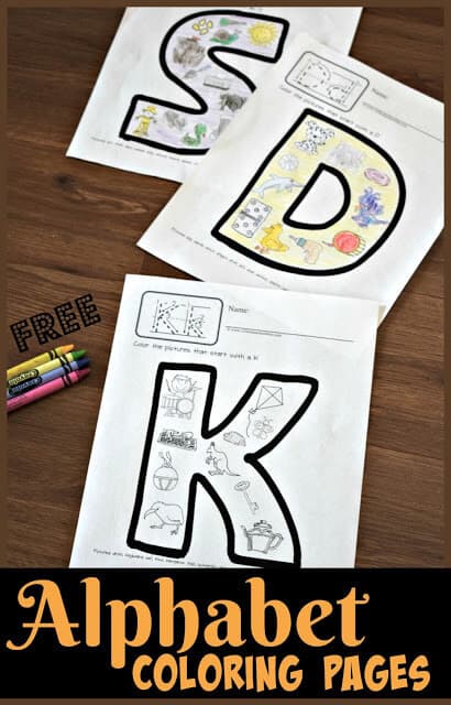 Free Alphabet Coloring Pages. #freehomeschooldeals #fhdhomeschoolers #learningthealphabet #alphabetcoloringpages #abccoloringpages