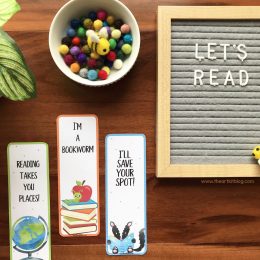 Kids' Colorful Reading Bookmarks . #freehomeschooldeals #fhdhomeschoolers #freebookmarksforkids #printablekidsbookmarks #kidsbookmarks