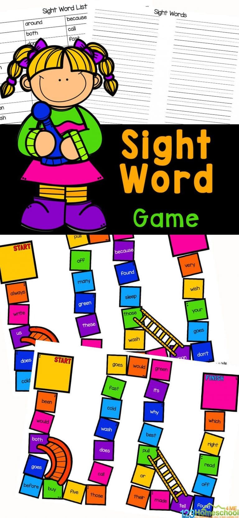 Second Grade Sight Word Activity | Free Homeschool Deals
