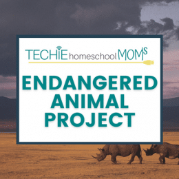 Free Digital Endangered Animal Study. #freehomeschooldeals #fhdhomeschoolers #endangeredanimalstudy #technologyandhomeshool #digitalunitstudy