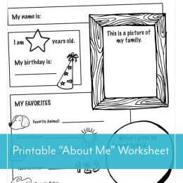 Free All About Me Activity. #freehomeschooldeals #fhdhomeschoolers #freeaboutmeworksheet #allaboutmeactivity #learningaboutme