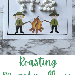 S'mores Sight Words Activity. #freehomeschooldeals #fhdhomeschoolers #learningaboutsightwords #sightwordsactivity #smoresactivity