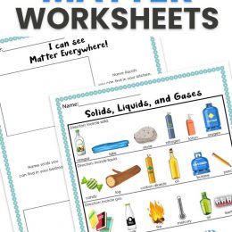 States of Matter Learning Activity. #freehomeschooldeals #fhdhomeschoolers #studyingmatter #matterscienceworksheets #statesofmatterworksheets