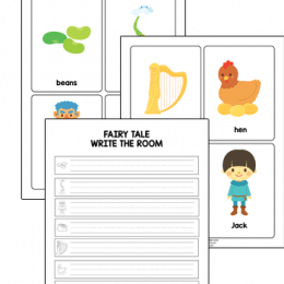 Free Fairy Tale Writing Activity. #freehomeschooldeals #fhdhomeschoolers #writetheroomactivity #fairytalewritingactivity #learningtowrite