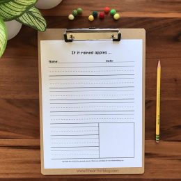 Kids Writing Prompts for September. #freehomeschooldeals #fhdhomeschoolers #septemberwritingprompts #freewritingpromptsforkids #fallwritingprompts