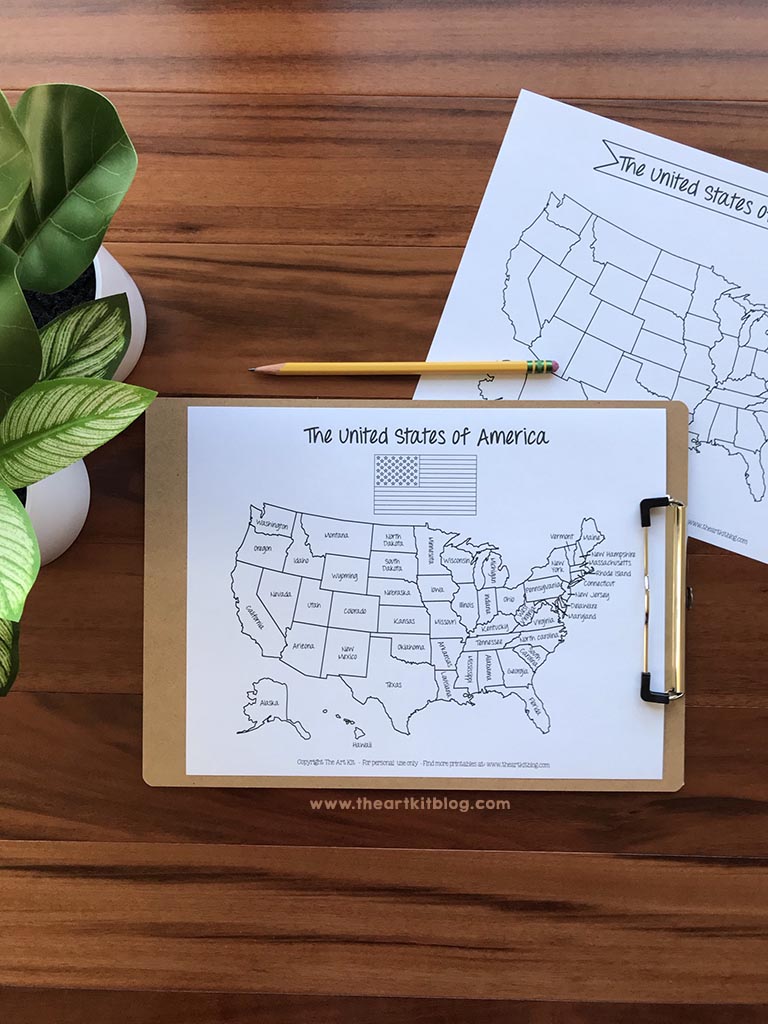 United States Activity Maps. #freehomeschooldeals #fhdhomeschoolers #studyingtheunitedstates #unitedstatesmap #unitedstatesmapworksheets
