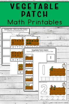 Vegetable Math Printables | Free Homeschool Deals