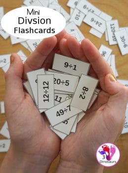 Mini Flashcards for Division | Free Homeschool Deals
