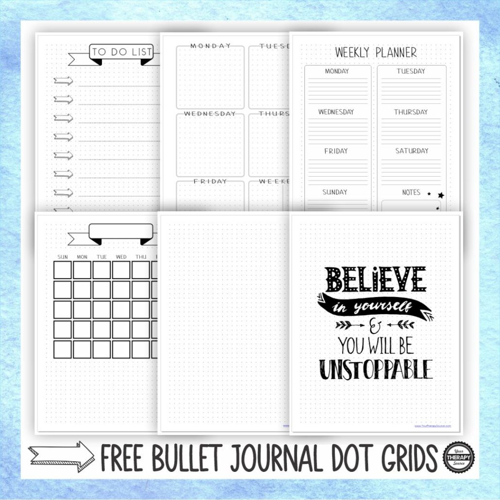 Bullet Journal Printables | Free Homeschool Deals