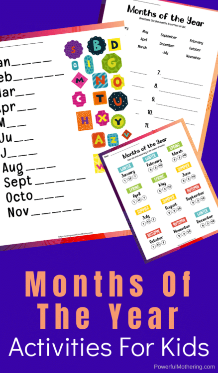 months of the year worksheets free homeschool deals c