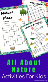 Printable Nature Activities | Free Homeschool Deals