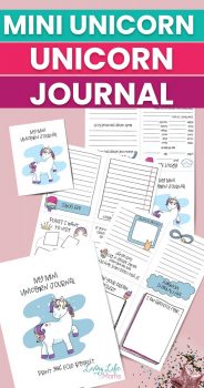 Unicorn Themed Journal Pages | Free Homeschool Deals