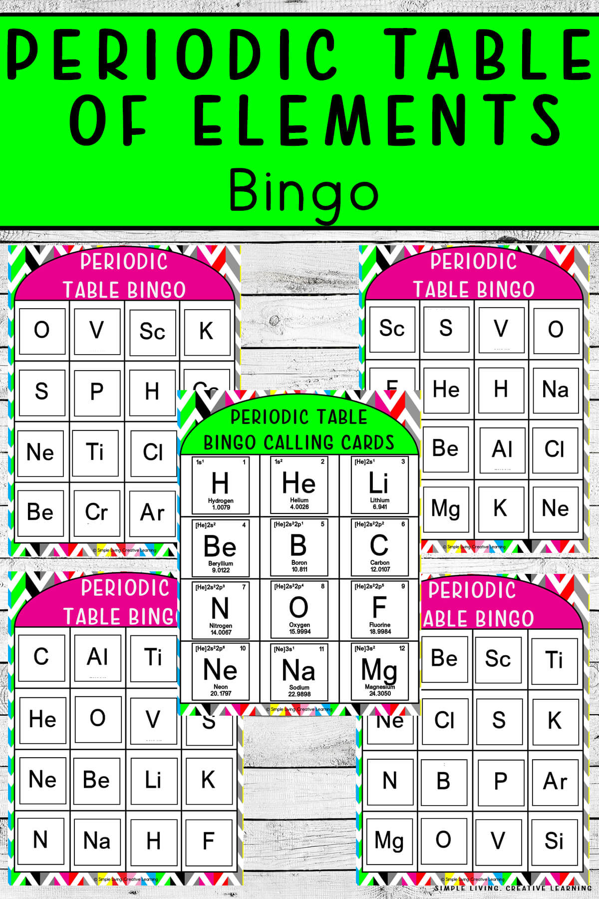 periodic-table-bingo-free-homeschool-deals for Free Printable Bible Periodic Table Periodic Table Bingo | Free Homeschool Deals © for Free Printable Bible Periodic Table