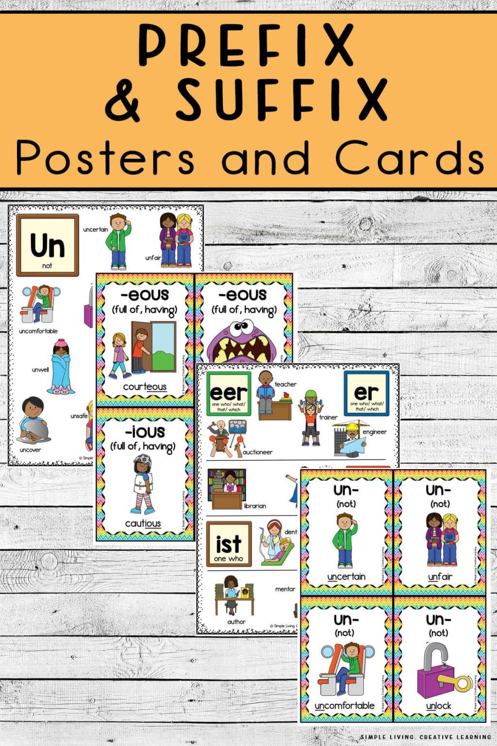 Prefix and Suffix Cards | Free Homeschool Deals