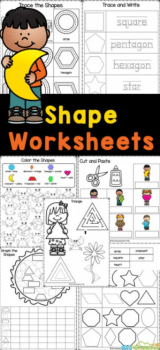 Learning Shapes Worksheets | Free Homeschool Deals