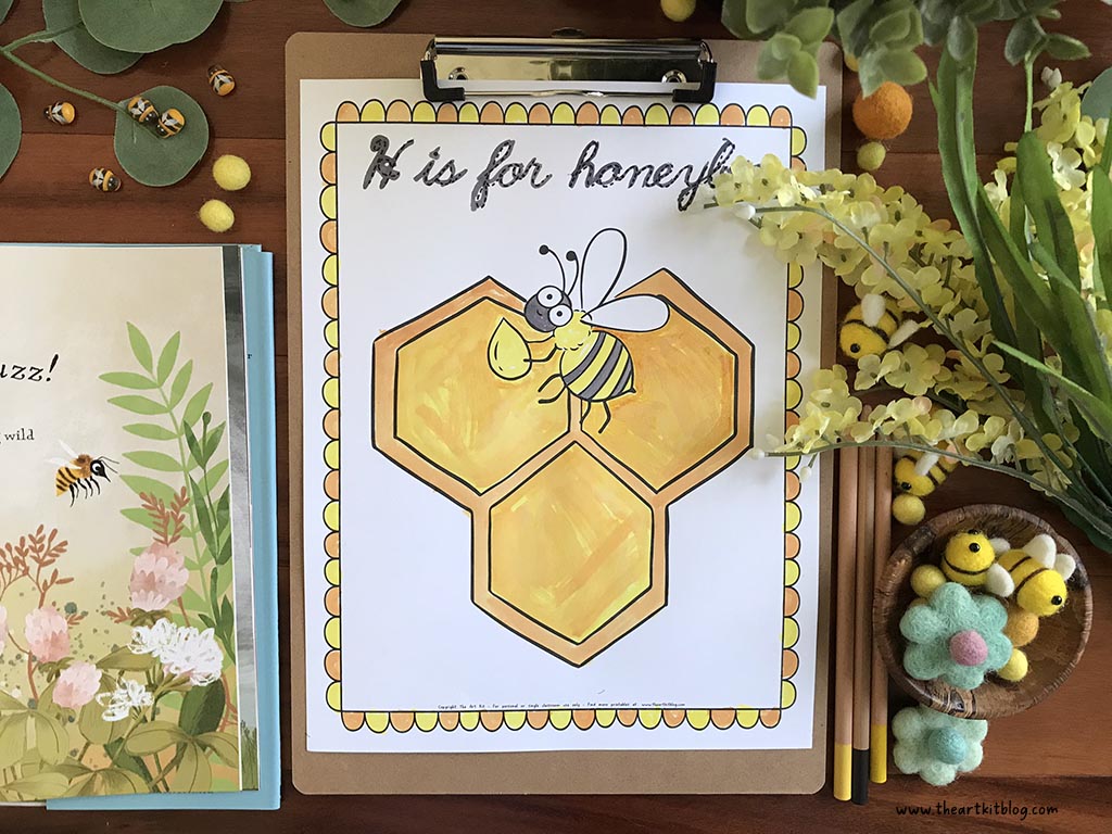 Bee Coloring Pages: Perfect for Homeschooling or Entertaining