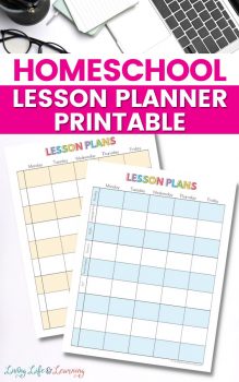 Homeschool Lesson Planner | Free Homeschool Deals