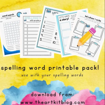 Spelling Word Printables | Free Homeschool Deals