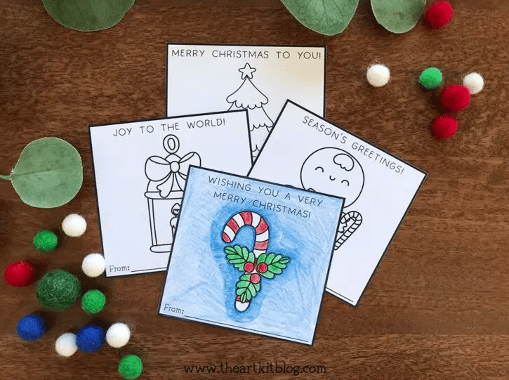 Mini Christmas Cards Free Homeschool Deals Mini Christmas Cards Free Homeschool Deals