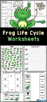 Frog Life Cycle Worksheets | Free Homeschool Deals
