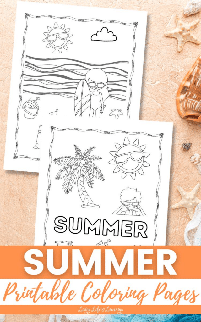 Summer Printable Coloring Pages | Free Homeschool Deals