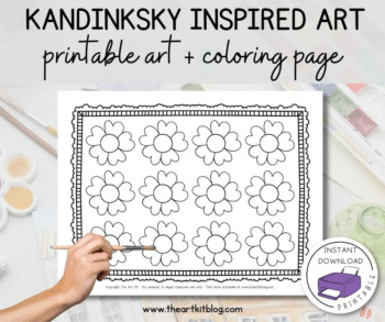 Flower Coloring Page | Free Homeschool Deals