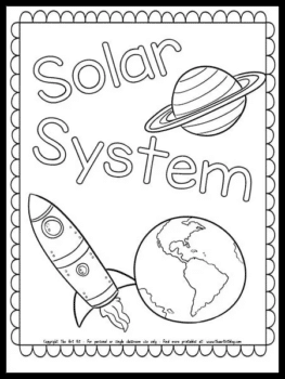 Solar System Coloring Page | Free Homeschool Deals