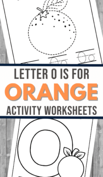 O is For Orange Worksheets | Free Homeschool Deals