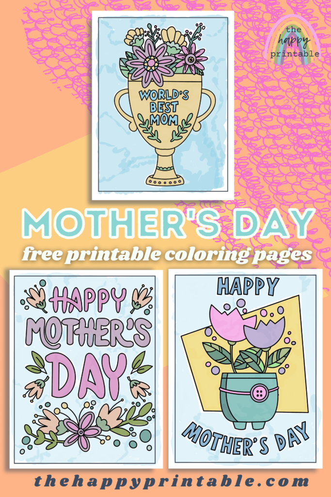 printable Mother's Day coloring pages