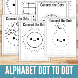 sample pages of alphabet dot to dot worksheets